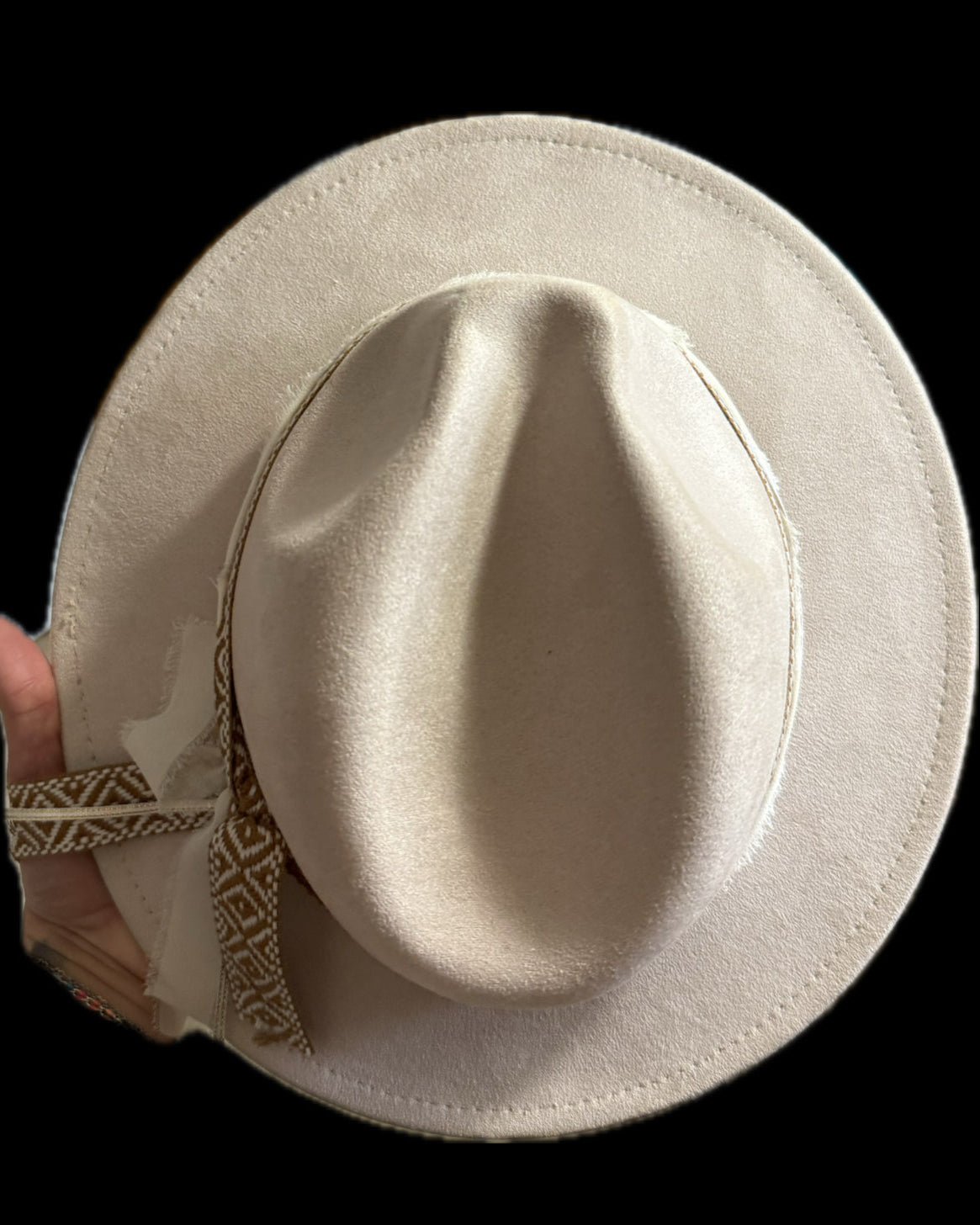 Burned Small Brim Hat