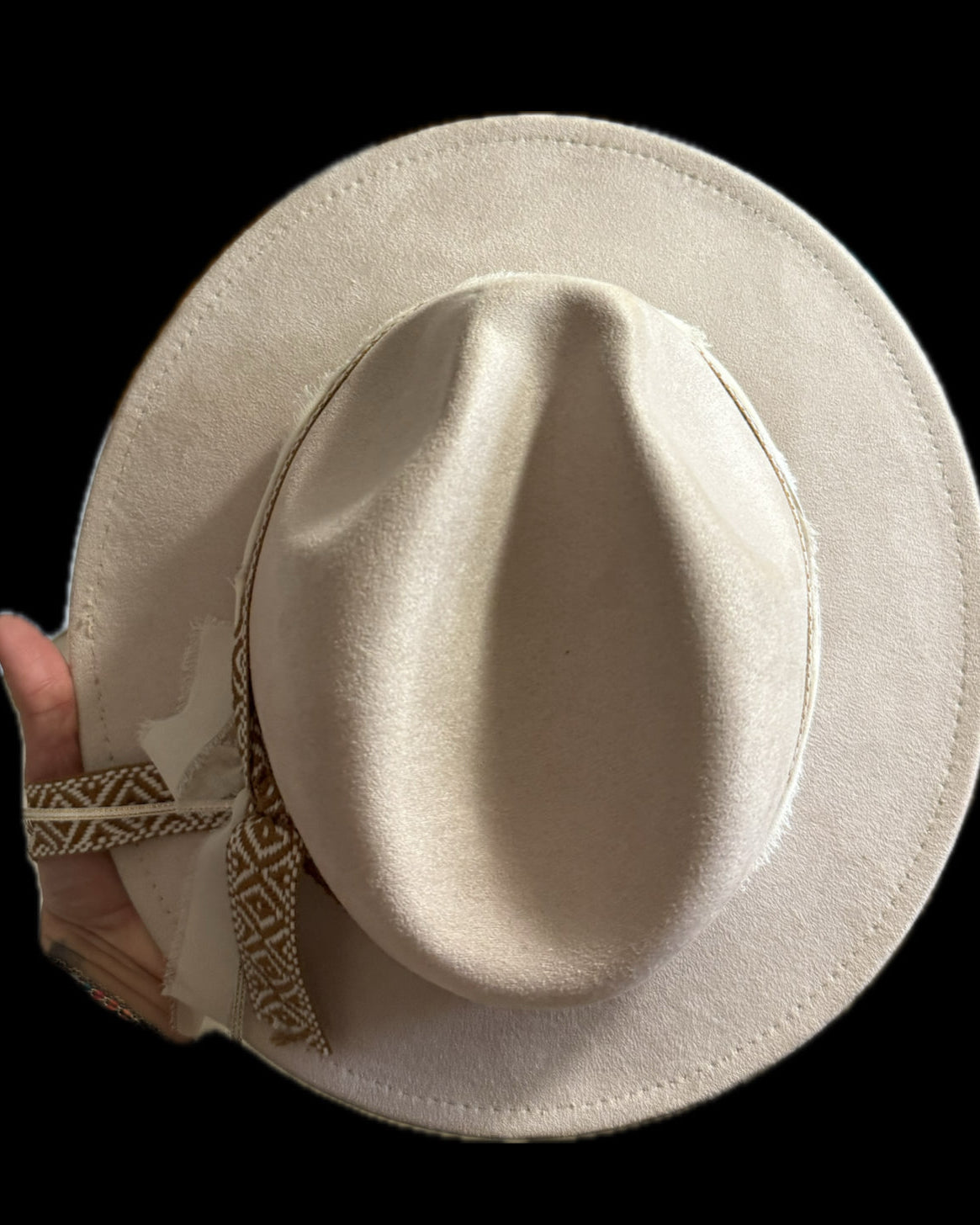 Burned Small Brim Hat