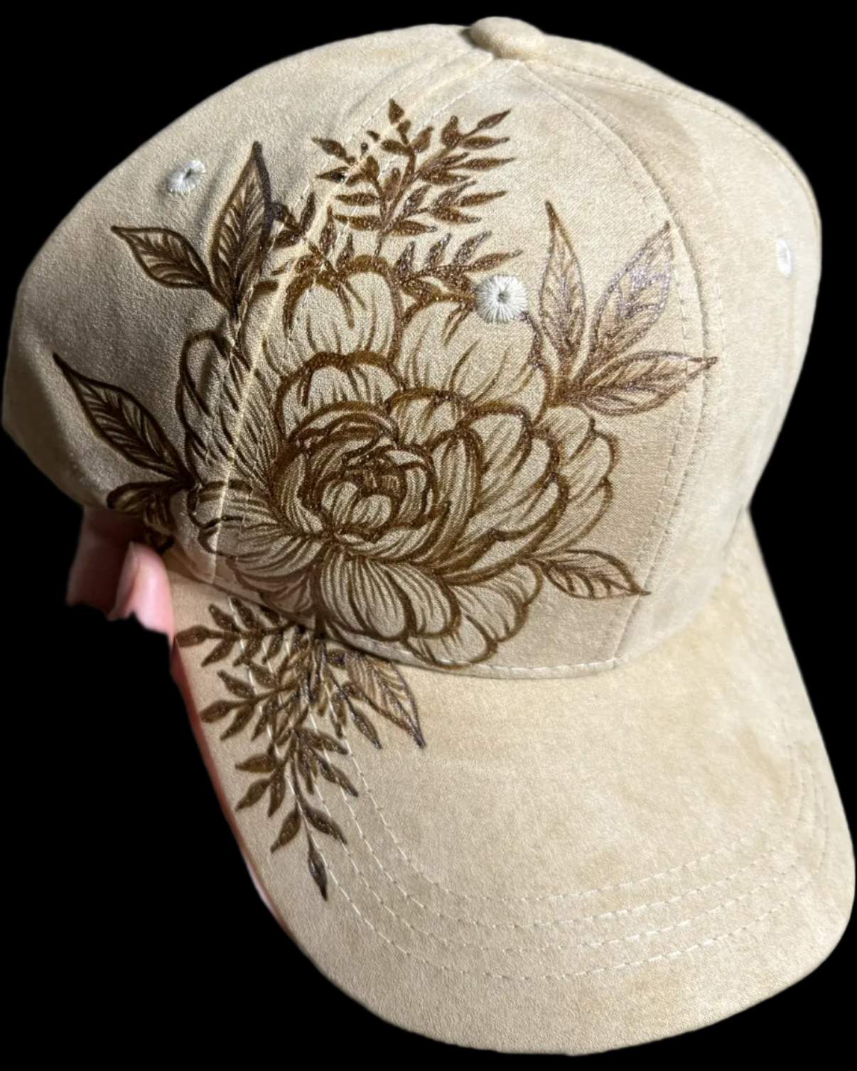 Burned Ballcap