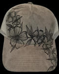 Burned Trucker Hat - Florals