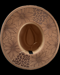 Burned Wide Brim Hat