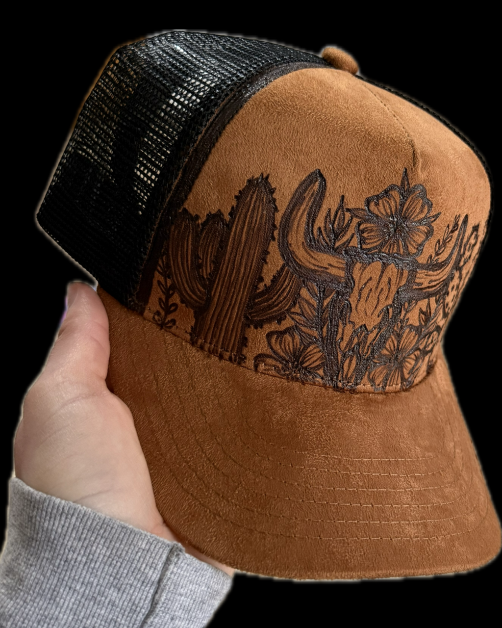 Burned Trucker Hat
