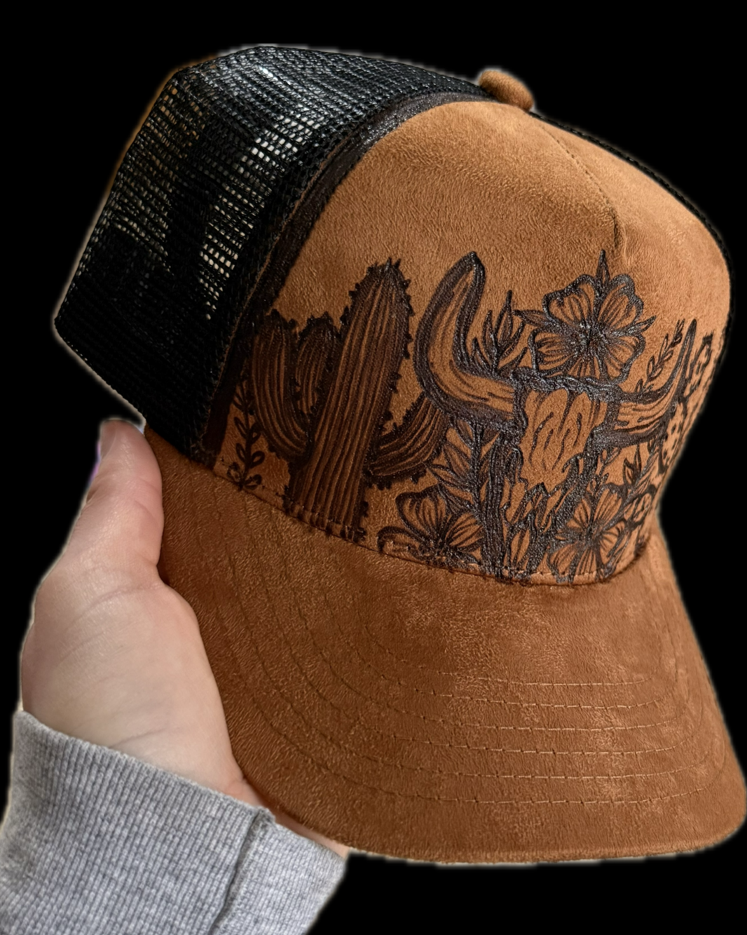 Burned Trucker Hat