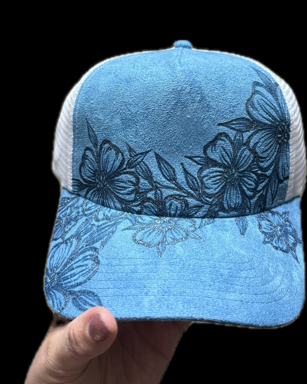 Burned Trucker Hat