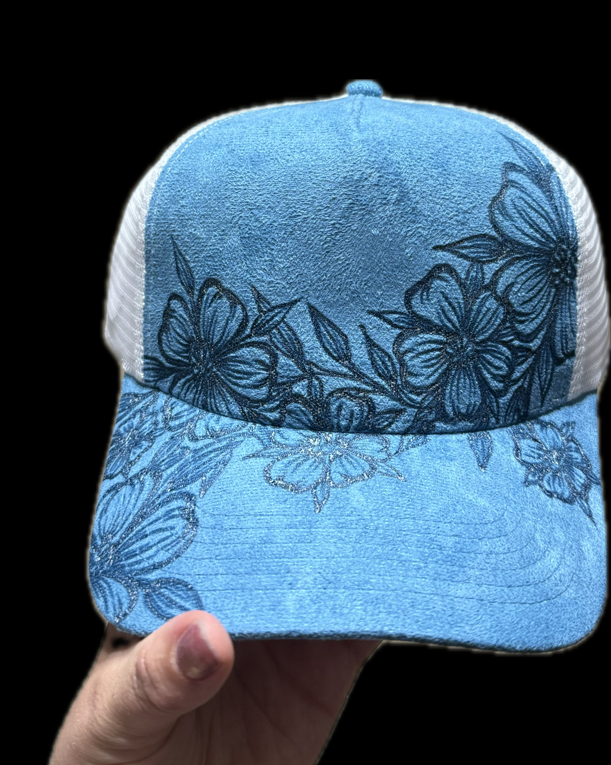 Burned Trucker Hat