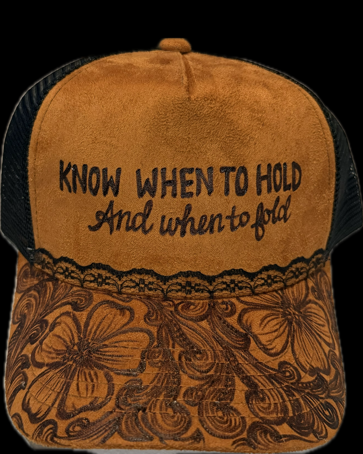 Burned Trucker Hat - Know When