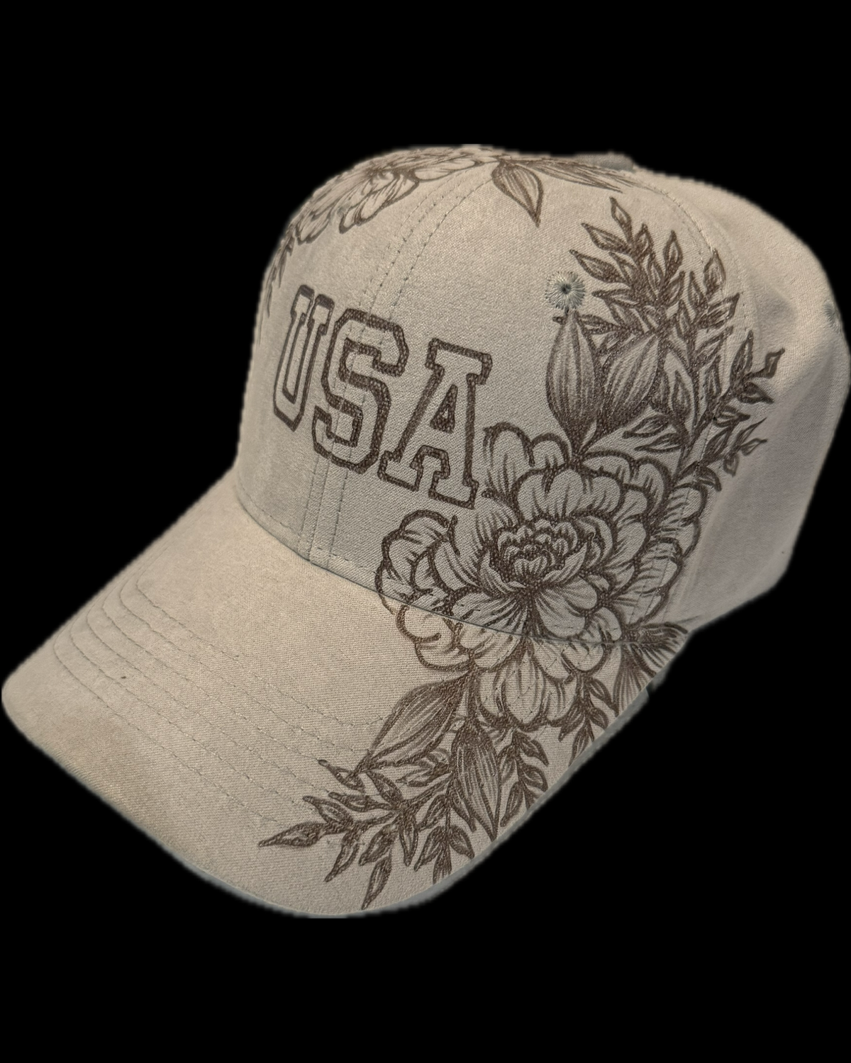 Burned Ballcap - USA