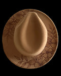 Burned Small Brim Hat
