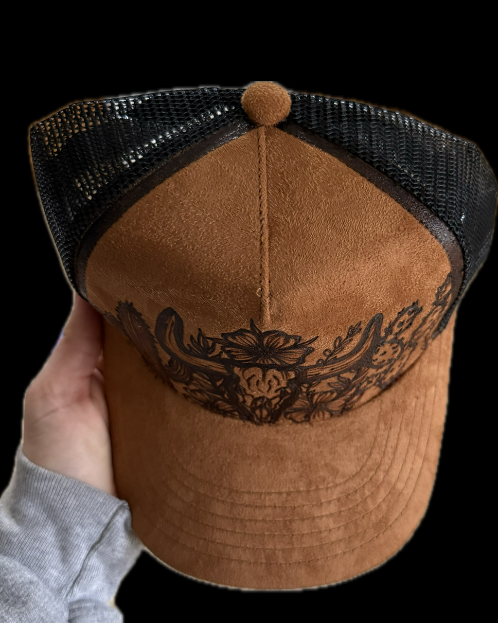 Burned Trucker Hat