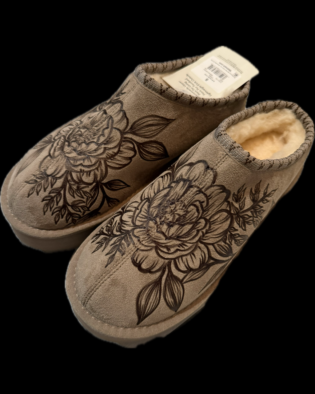 Burned Platform Slip Ons - Women’s Size 8