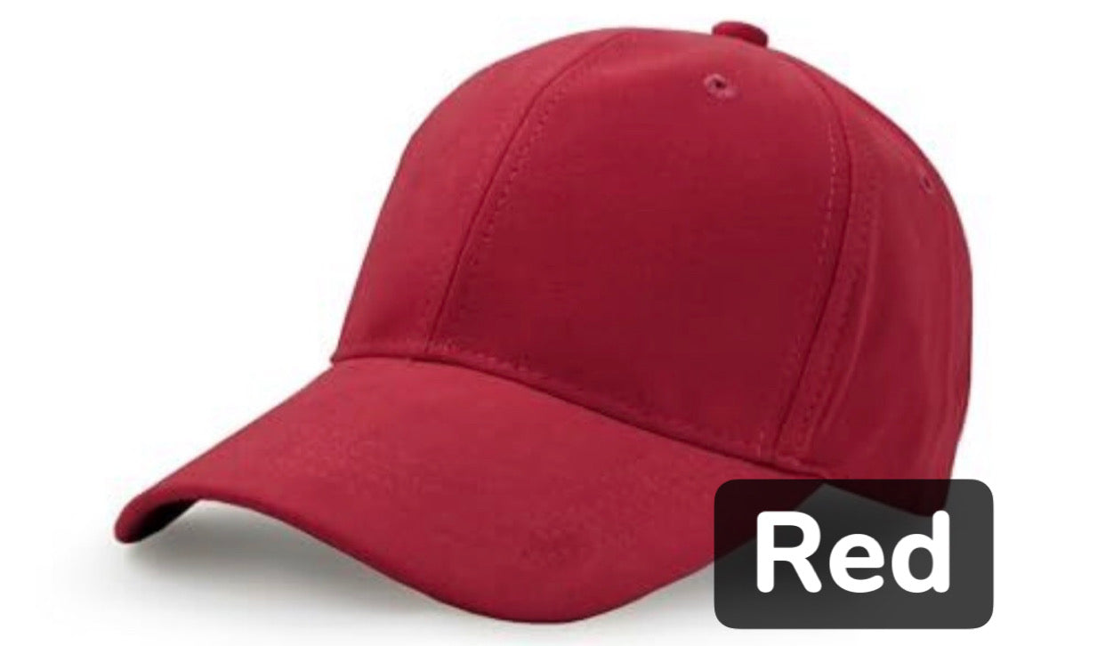 Custom Ballcap w/ Solid Back