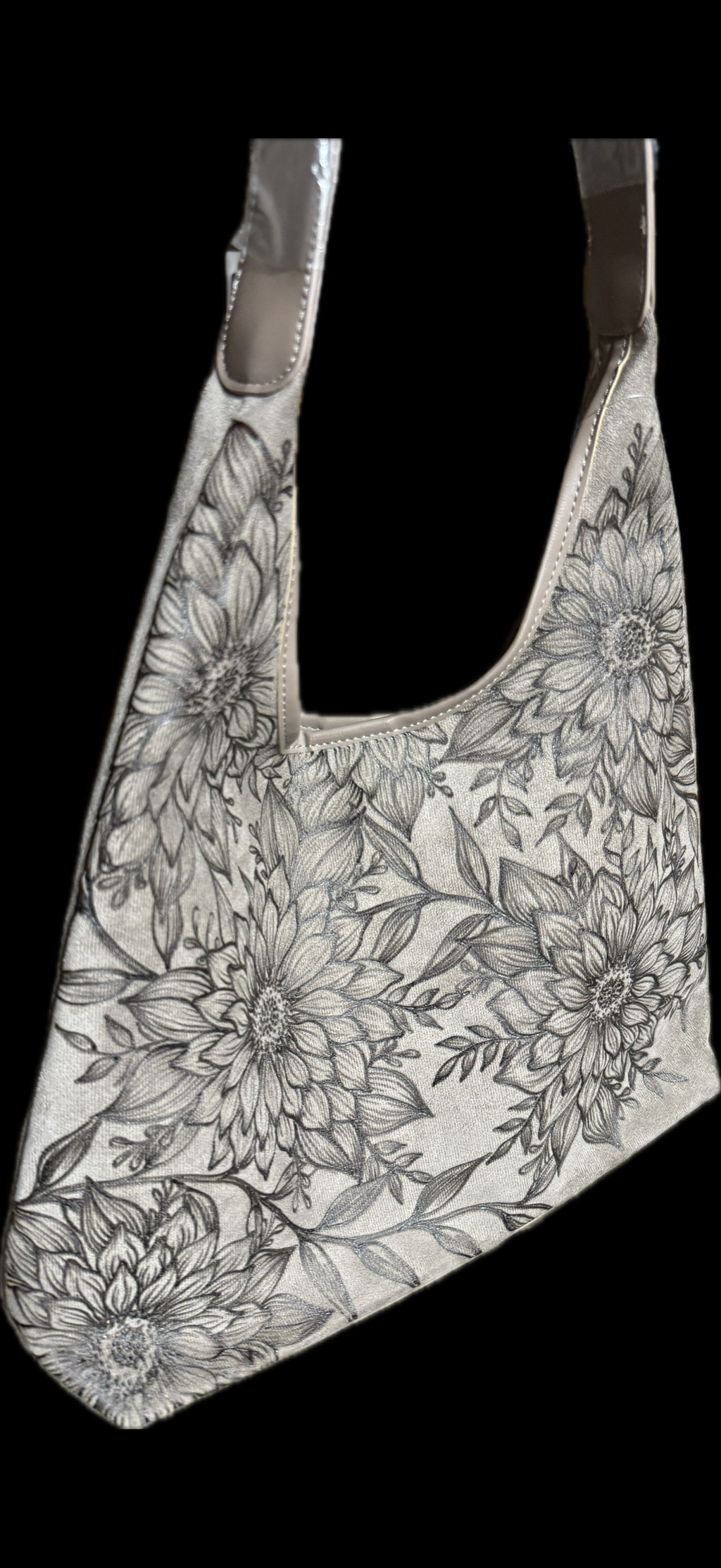 Burned Suede Bag