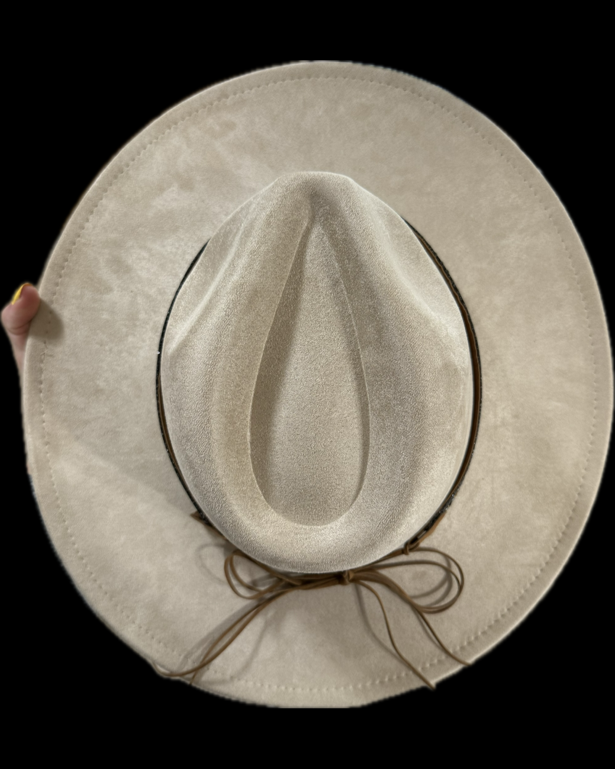 Burned Wide Brim Hat