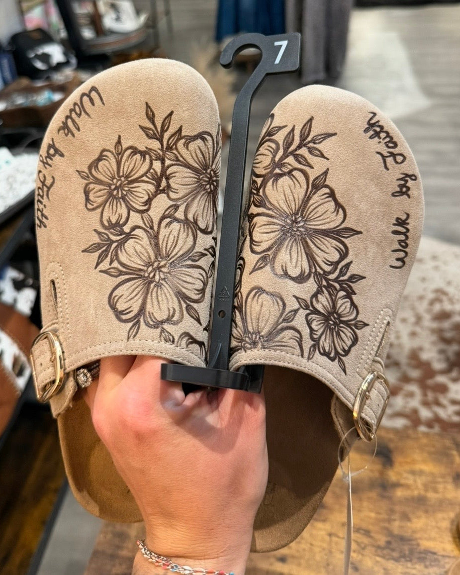 Walk by Faith Clogs