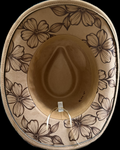 Burned Small Brim Hat