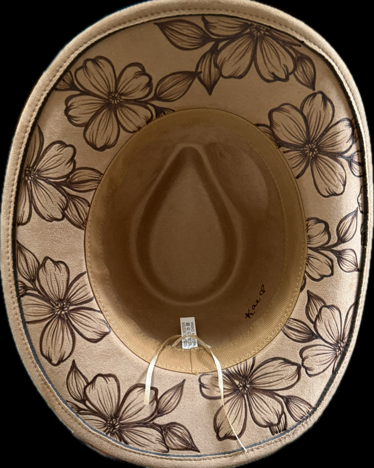 Burned Small Brim Hat