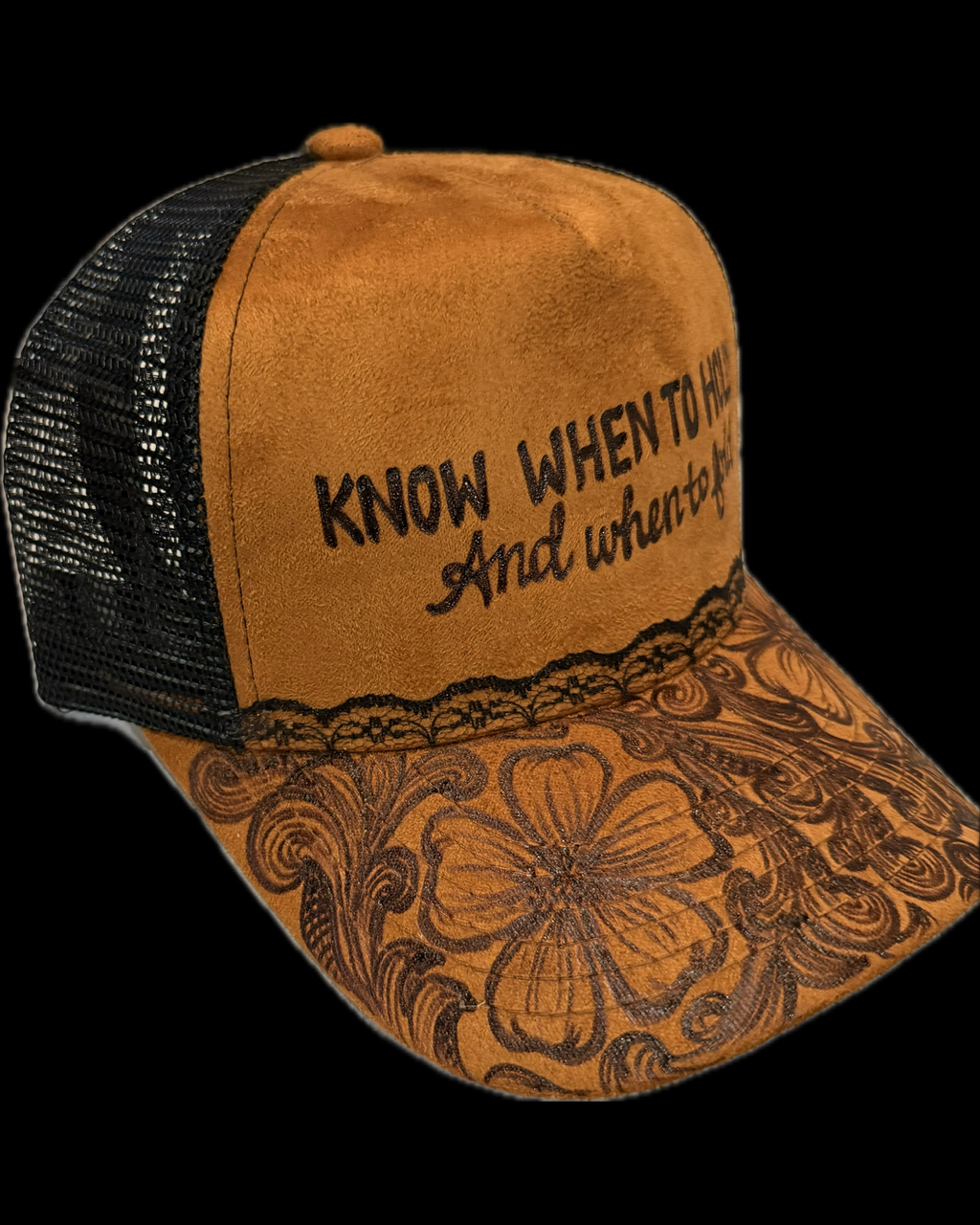 Burned Trucker Hat - Know When