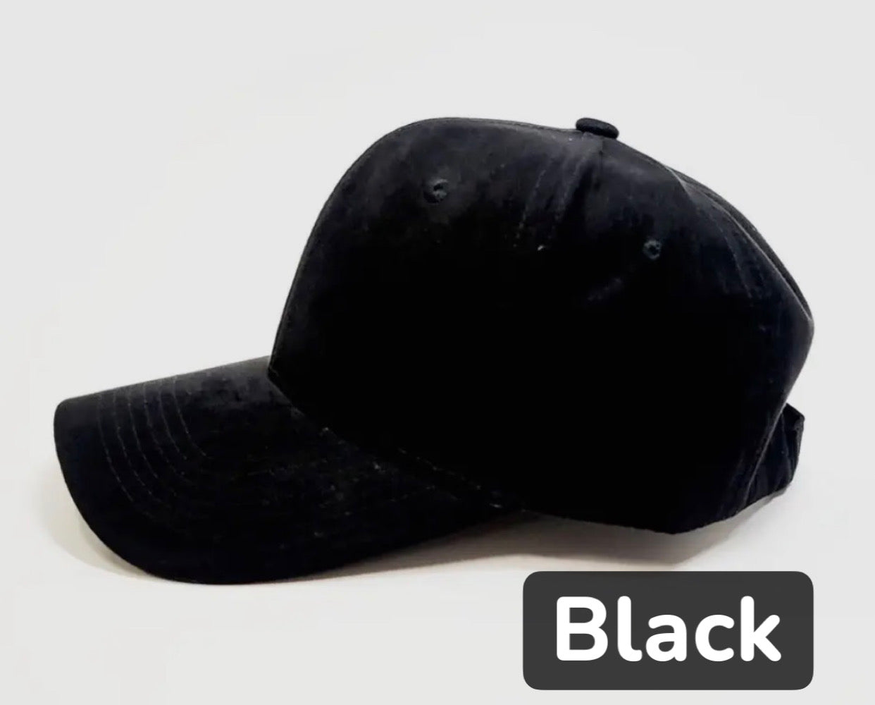 Custom Ballcap w/ Solid Back