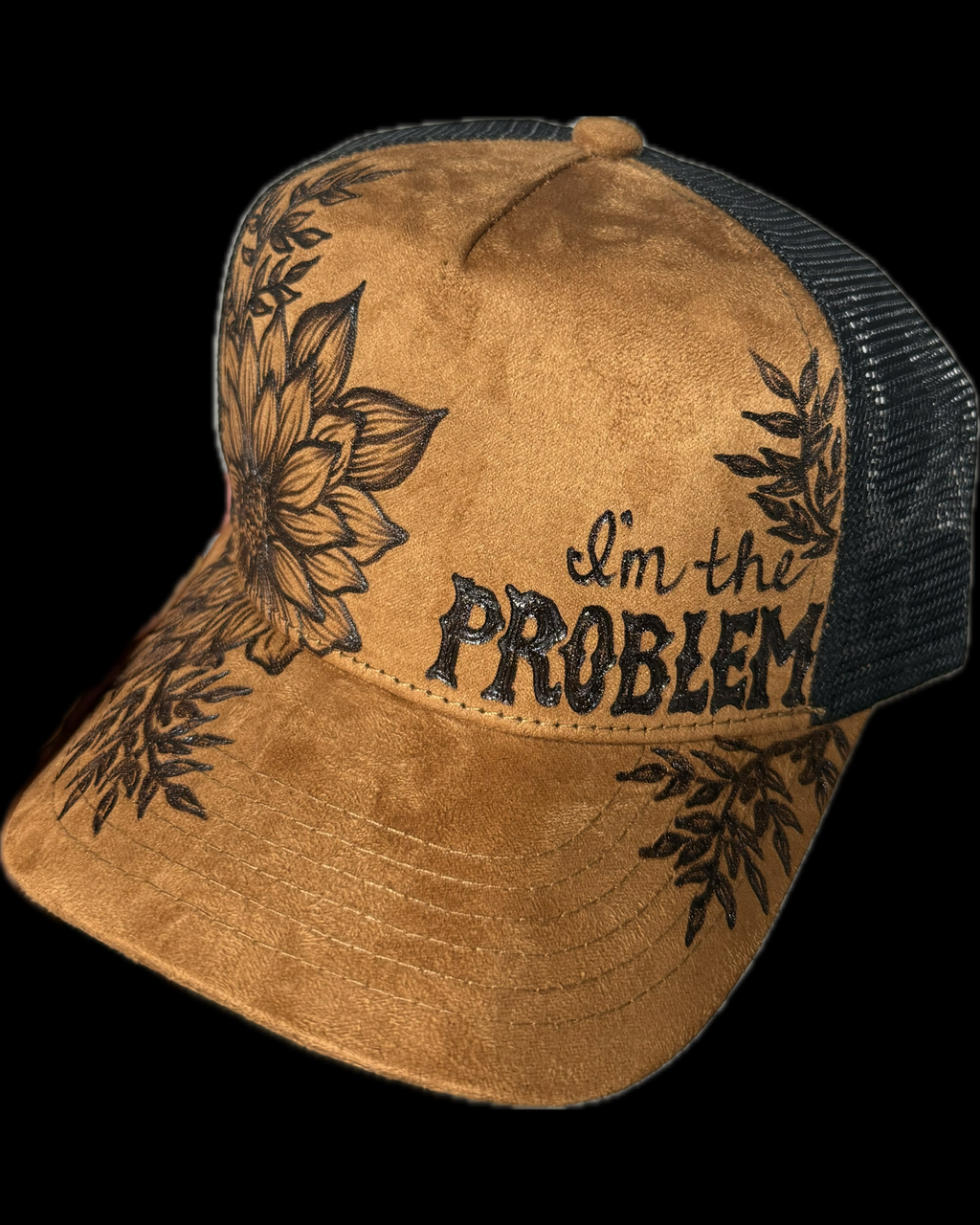 Burned Ballcap