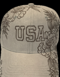 Burned Ballcap - USA