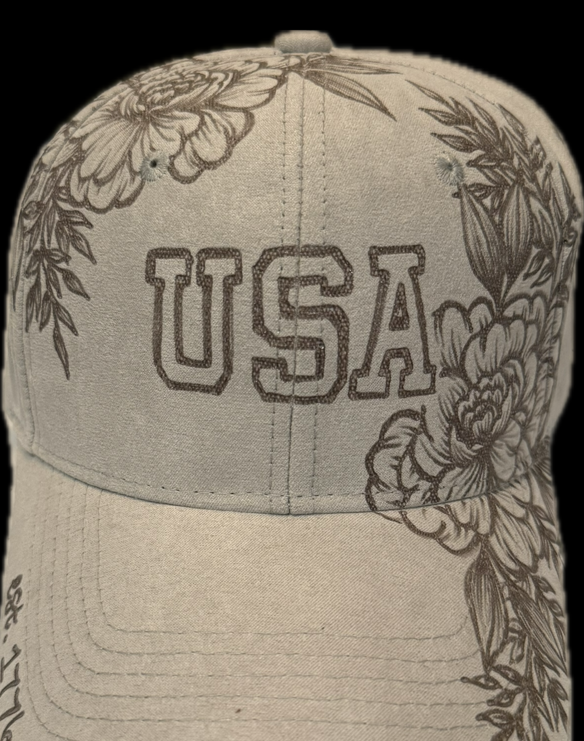 Burned Ballcap - USA