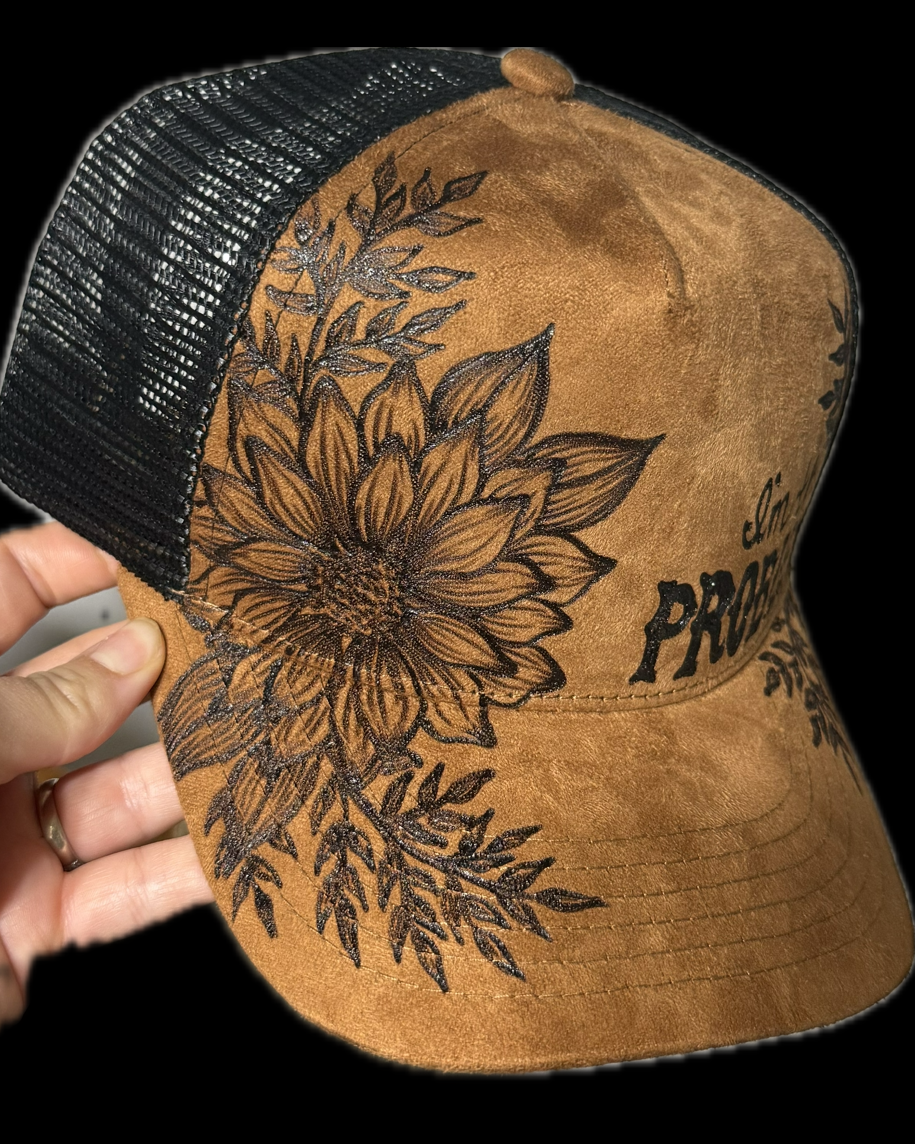 Burned Ballcap