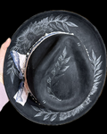 Burned Small Brim Hat