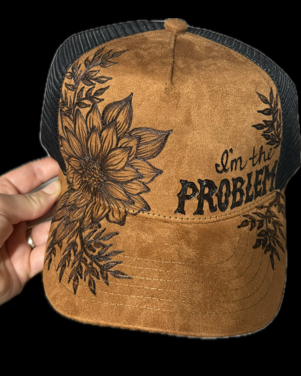Burned Ballcap