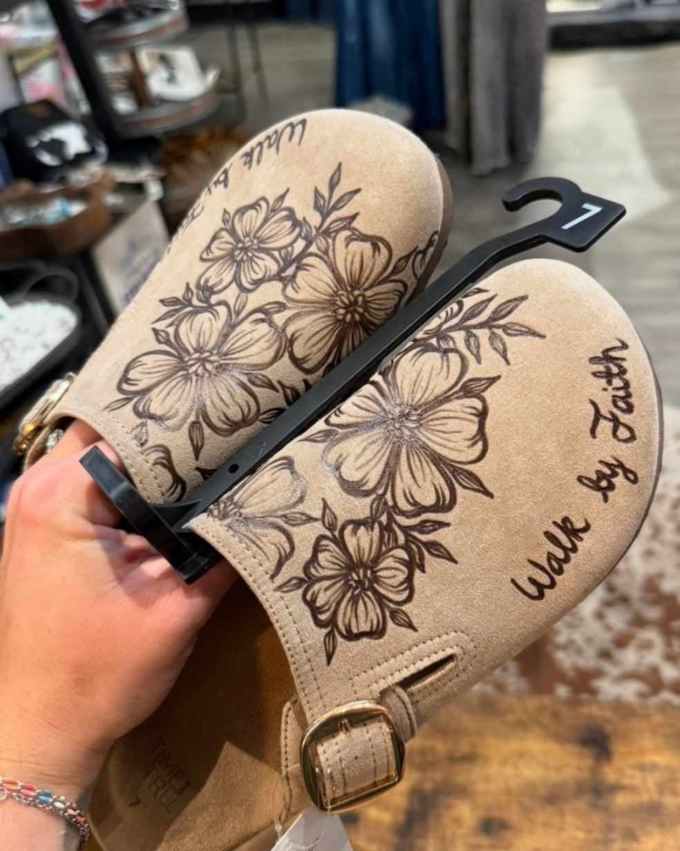 Walk by Faith Clogs