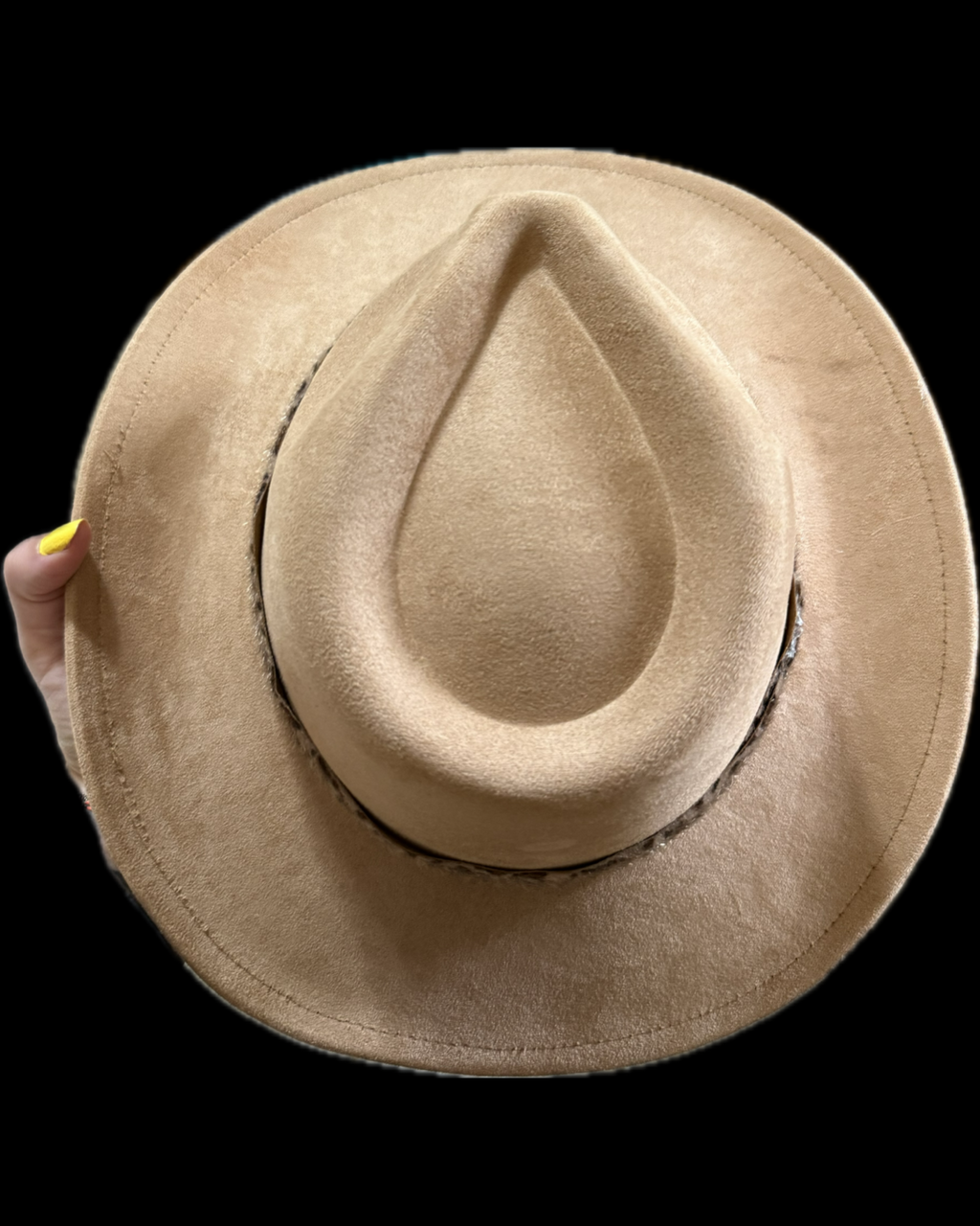 Burned Small Brim Hat