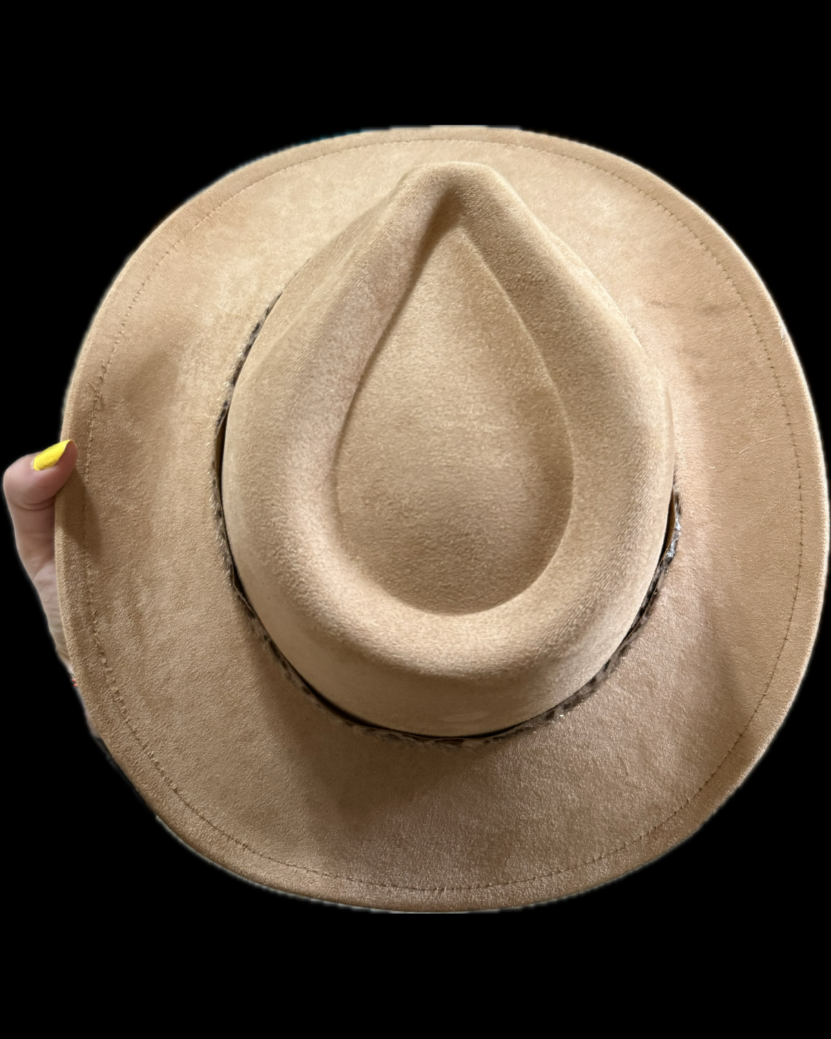 Burned Small Brim Hat