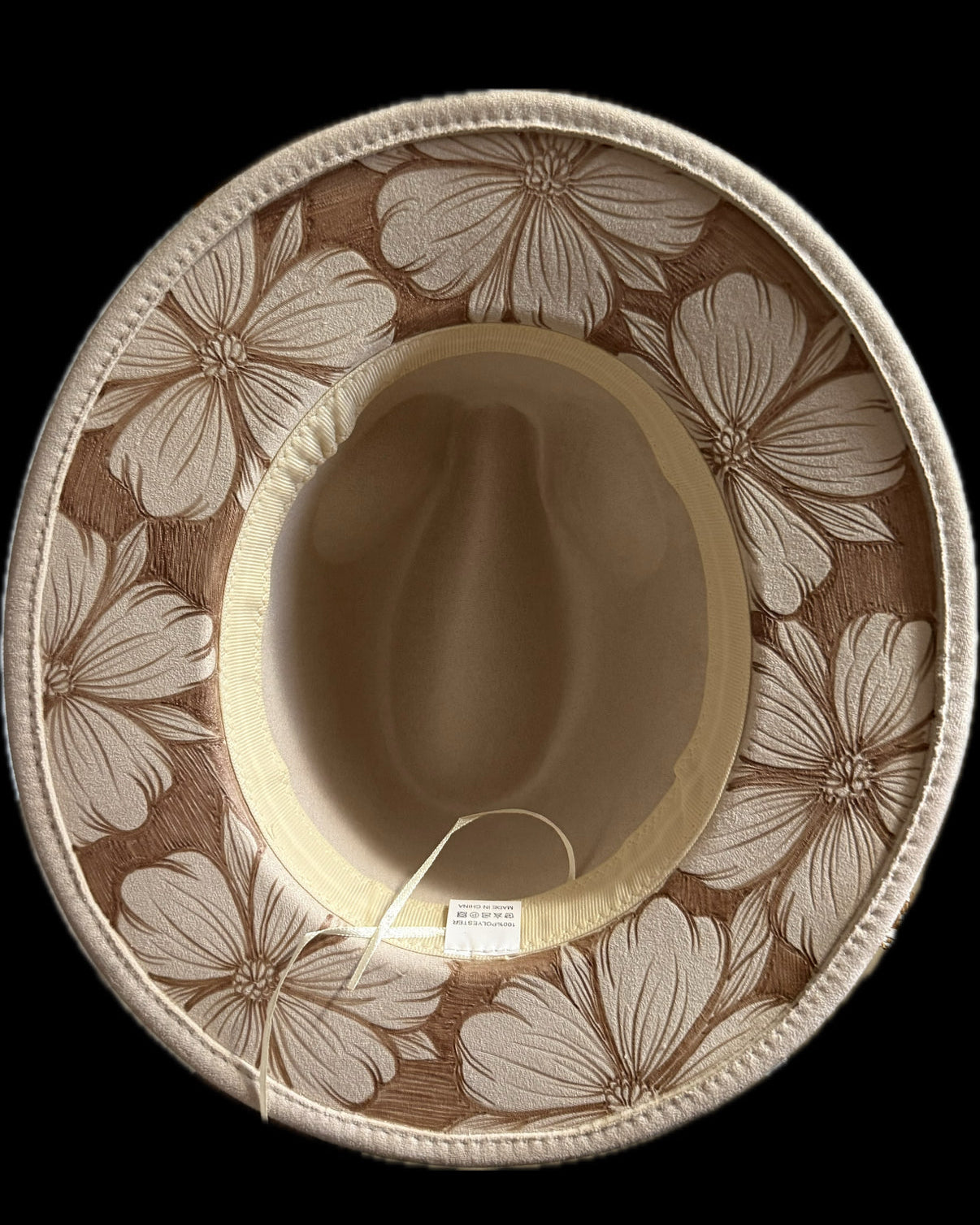 Burned Small Brim Hat