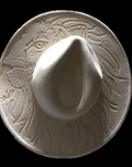 Burned Wide Brim Hat